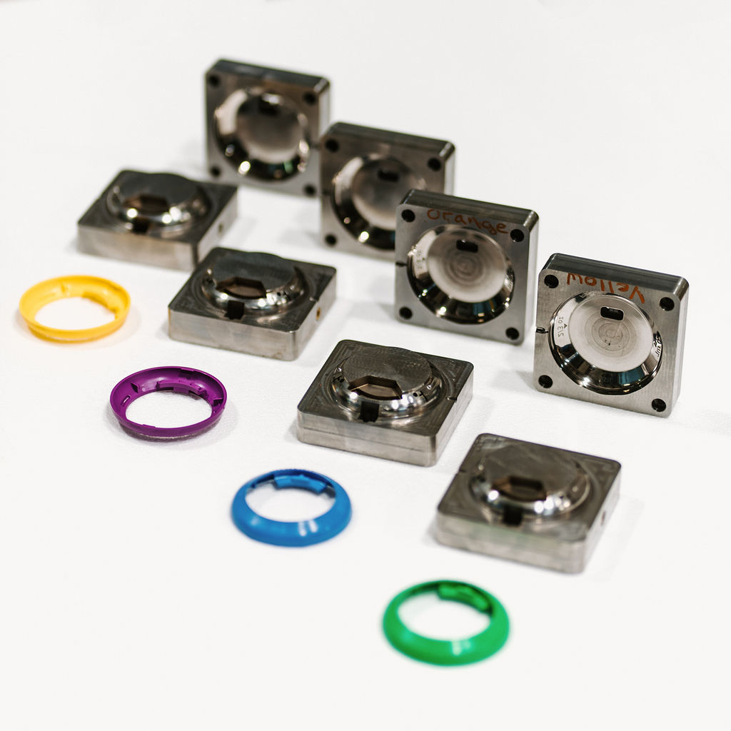 Ring inserts critical component example titan manufacturing