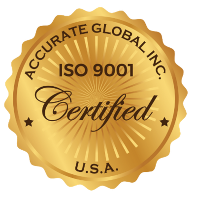 ISO Certificate Transparent man holding a newly produced plastic molding